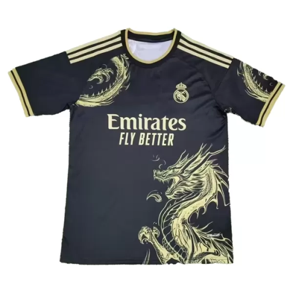 Maillot Real Madrid Dragon Homme 2024-25 Noire