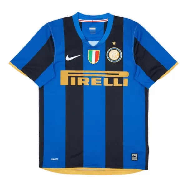 Maillot Inter Milan 2008-09 Homme Domicile Rétro