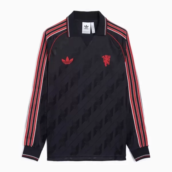 Maillot Manches Longues Manchester United Homme Rétro 2024-25