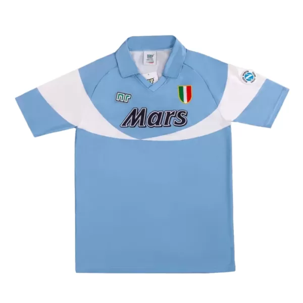 Maillot SSC Naples 1990-91 Homme Domicile Rétro