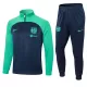 FC Barcelone Ensemble Vestes d'Entraînement Homme 2024-25 Bleue