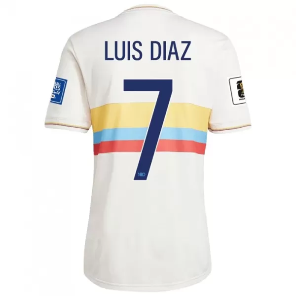 Maillot Colombie Luis Diaz 7 Homme Anniversaire 2024