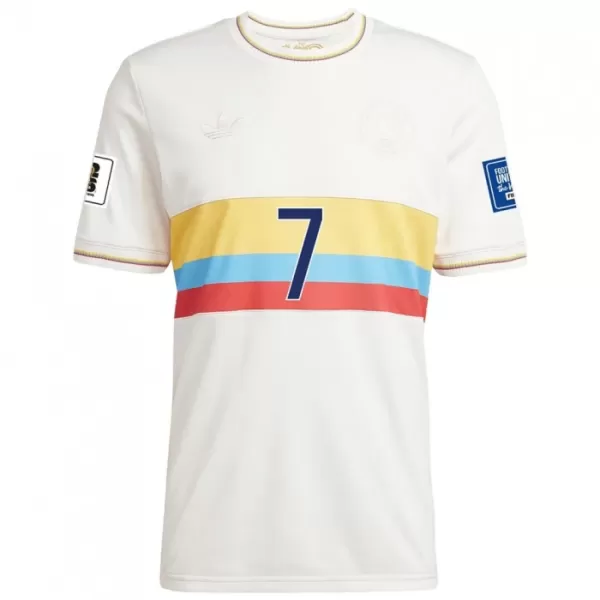 Maillot Colombie Luis Diaz 7 Homme Anniversaire 2024