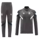 Real Madrid Ensemble Vestes d'Entraînement Homme 2024-25 Gris