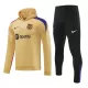 FC Barcelone Hoodie Sweat d'Entraînement Homme 2024-25 Jaune