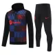 FC Barcelone Hoodie Sweat d'Entraînement Homme 2024-25 Navy