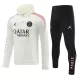 Paris Saint-Germain Hoodie Sweat d'Entraînement Homme 2024-25 Blanche