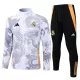 Real Madrid Dragon Ensemble Vestes d'Entraînement Homme 2024-25 Blanche