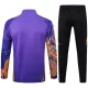 Real Madrid Dragon Ensemble Vestes d'Entraînement Homme 2024-25 Violet