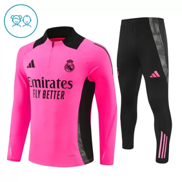 Real Madrid Sweat d'Entraînement Enfant 2024-25 Quart-Zip