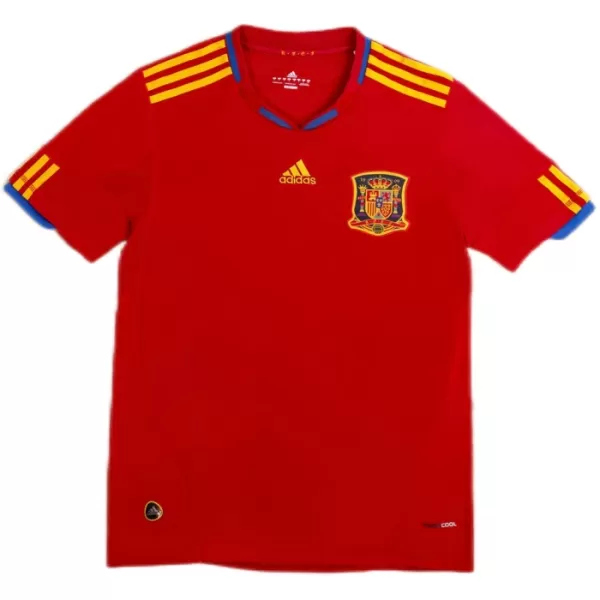 Maillot Espagne 2010 Homme Domicile Rétro