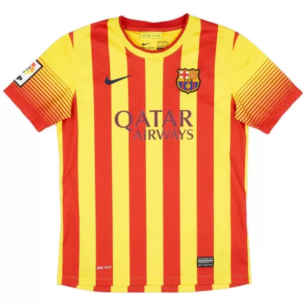 Maillot FC Barcelone 2013-14 Homme Extérieur Rétro