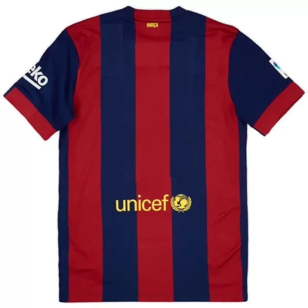 Maillot FC Barcelone 2014-15 Homme Domicile Rétro