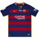 Maillot FC Barcelone 2015-16 Homme Domicile Rétro