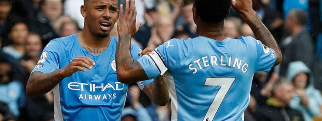 Gabriel Jesus et Raheem Sterling s'associent à nouveau à Arsenal